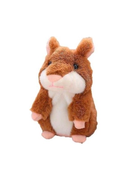 6 "çocuklar Peluş Hamster Oyuncaklar Tırsatlar Interaktif Bebekler (Kahverengi) (Yurt Dışından)