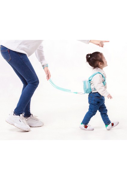 Çocuk Anti-Kayıp Omuz Askısı Çekiş Halat Bebek Güvenlik Halat Çocuk Anti-Kayıp Bilezik Anti-Kayıp Sırt Çantası Anti-Kayıp Halat (Yurt Dışından)