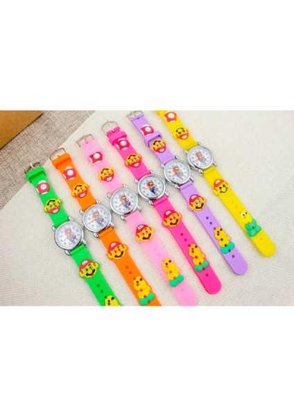 28MM/7MM/210MMELTRONIC Watch, 3D Silikon Karikatür Ilkokul Çocuk Kuvars Saati Için Uygun (Yurt Dışından) fırsatları