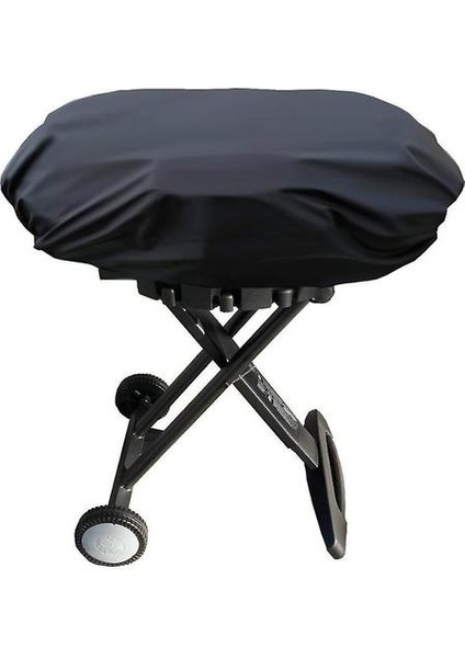 Barbekü Rolling Cart Izgara Kapak Aracı Weber Q2000 Q200 Için (90 * 55 * 27CM) (Yurt Dışından)