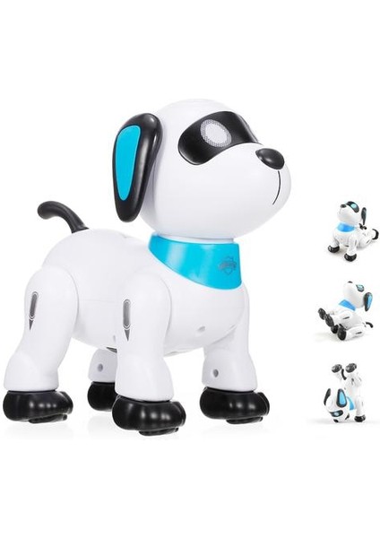 Elektronik Robot Köpek Dublör Köpek Uzaktan Kumanda Robot Köpek Oyuncak Ses Kontrol Programlanabilir Dokunmatik Sense Müzik Dans Oyuncak | Rc Robot (Beyaz) (Yurt Dışından)