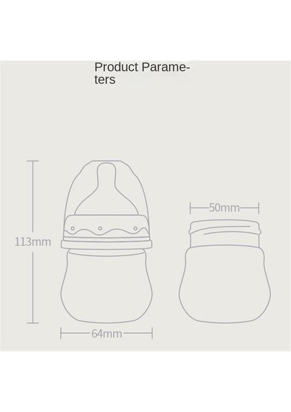 1psc Bebek Cam Şişe, Anti-Aracı ve Anti-Flatulans Sütten Kesme Cihazı, 0-3 Aylık Anne ve Bebek Ürünleri (Yurt Dışından) fiyatları