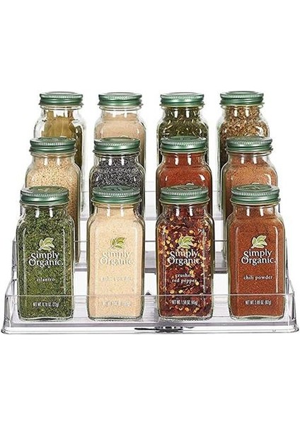 3 Tier Spice Raf Mutfak Kiler Pantolon Adım Raf Dolabı Organizatör, Baharat ve Gıda Mutfak Dolabı Kiler Raf Organizatörü | Raflar ve Amp; Amp;tutucular (Yurt Dışından)