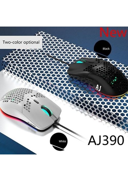 Yeni Hafif Kablolu Mouse Oyunu Oynanma Mılıca Oyunu Oynamak 6 Dpı Ayarlanabilir 7key ile 16.000 Dpı Opticalmice (Beyaz) (Yurt Dışından)