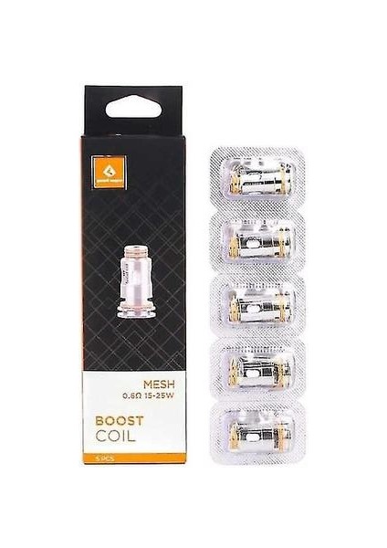 5 Adet Geek Aegis Boost Occ Bobin 0.4 Ohm Aegis B Serisi Bobin 0.40.6 Aegis Boost Için (Yurt Dışından)