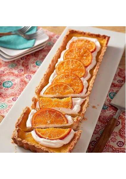 Dikdörtgen Tart Tavası, Yapışmaz Kek Tavası, Kiş Tavası, 36,5x 15 x 3cm (Yurt Dışından) modelleri