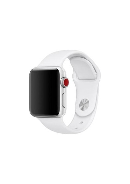 Spor Bandı Apple Izle Için, Yumuşak Silikon Spor Kayışı Yedek Bantları Iwatch Apple Watch Serisi 5 3 2 1 - 38MM / 40MM (Yurt Dışından)