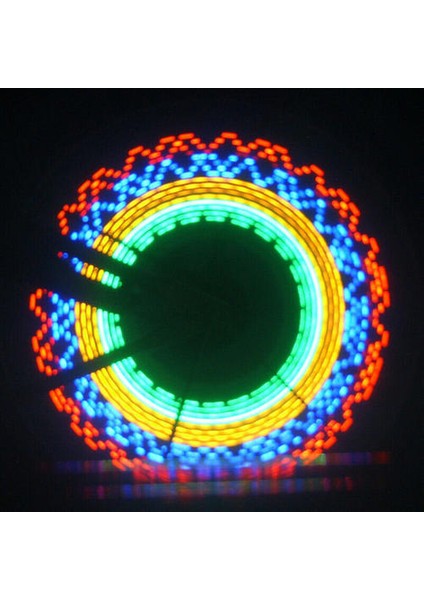 32LED Bisiklet Bisikletleri Bisiklet Gökkuşağı Tekerlek Sinyali Lastiği Jant Işık Konuştu (Yurt Dışından)