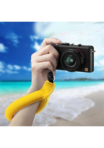 Gopro Aksesuarları Için 3 Adet Sarı Yüzer Köpük Bilek Kayışı (Yurt Dışından)
