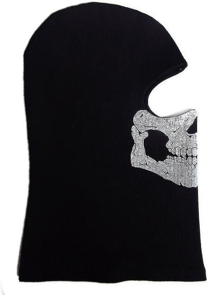 Kafatası Balaclava Hayaletler Kafatası Tam Yüz Maskesi Cosplay Parti Cadılar Bayramı Açık Motosiklet Bisiklet Bisiklet (Yurt Dışından) fırsatları