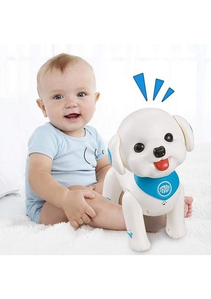 Rc Robot Köpek Akıllı Yavru Teddy Programlanabilir Ses Kontrolü Singing Yürüyüş Uzaktan Kumanda Elektronik Evcil Hayvan Oyuncaklar Çocuklar Için | Aksiyon Figürleri (Yurt Dışından)