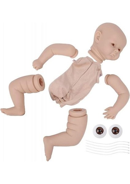 Simülasyon Bebek Bebek Yumuşak Reborn Şekil Oyuncak 22 Inç (Renk1) (Yurt Dışından) modelleri