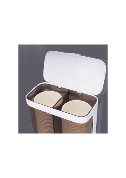 Fincan Dağıtıcı, Bardak Tutucu Su Bardağı Dağıtıcı Duvar Monte Banyo Otomatik Fincan Depolama Raf Bardağı Konteyner | Raflar ve Amp;tutucular (Yurt Dışından) fırsatları