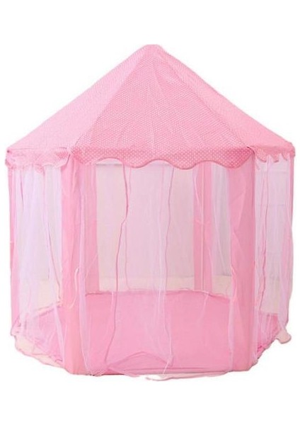 Bebek Sürünüyor Altıgen Çadır Oyun Evi Kapalı Oyuncak Evi (Pembe) (Yurt Dışından)