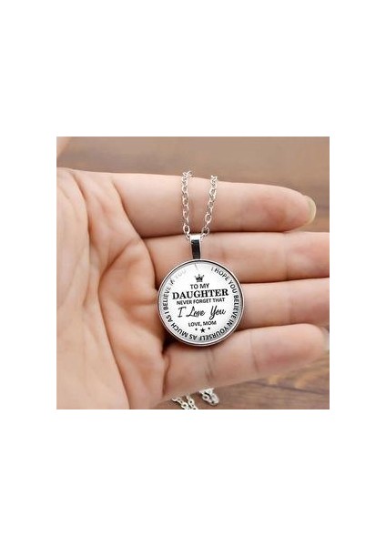 Kızım Kolye Takı Hediye (Gümüş) (Yurt Dışından) fiyatları