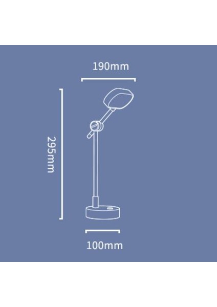 LED Katlanır Depolama Masası Lambası, Öğrenci Öğrenme Göz Koruma Lambası, USB Şarj Masaüstü Okuma Lambası (Yurt Dışından) fiyatları