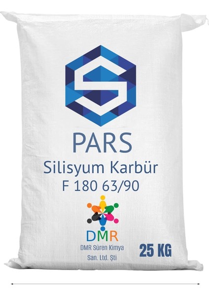 Silisyum Karbür F 180 63/90 Mikron 25 kg