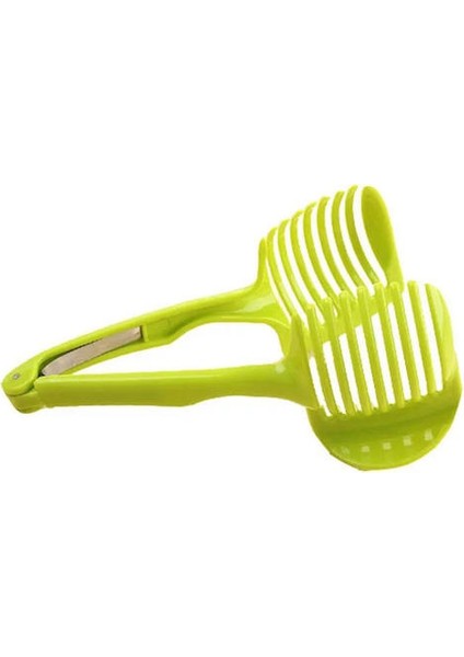 4pcs Mutfak Aletleri Limon Domates Dilimleyici, Domates Yumurtaları Vb. Yuvarlak Dilimleyici, Çok Fonksiyonlu Gıda Klibi (Yurt Dışından)