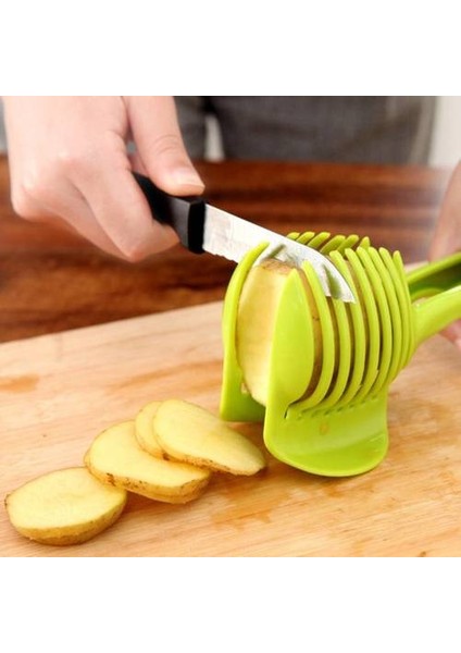 4pcs Mutfak Aletleri Limon Domates Dilimleyici, Domates Yumurtaları Vb. Yuvarlak Dilimleyici, Çok Fonksiyonlu Gıda Klibi (Yurt Dışından) fiyatları
