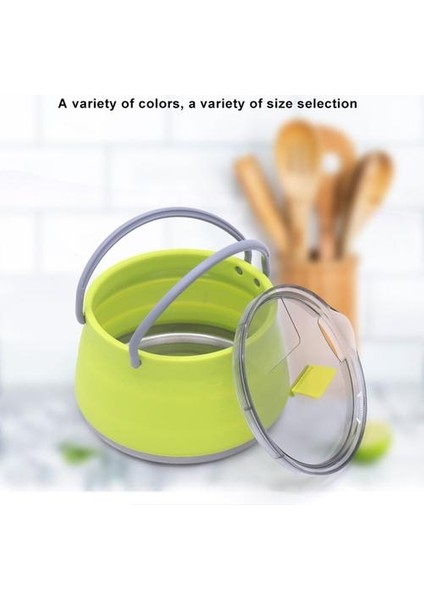 Açık Katlanır Silikon Su Isıtıcısı Taşınabilir Mini Kaynama Su Tenceresi Kolu Su Isıtıcısı Kamp Seyahat Için Sofra Takımı Aksesuarlar | Kamp Tencere (Yurt Dışından) fırsatları