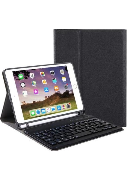 Qwert Apple iPad 10.2in 2019 Ayrılabilir Kablosuz Bluetooth Klavye Tablet Evrensel Bluetooth Klavye Kılıfı Günü | Klavyeler (Siyah) (Yurt Dışından)