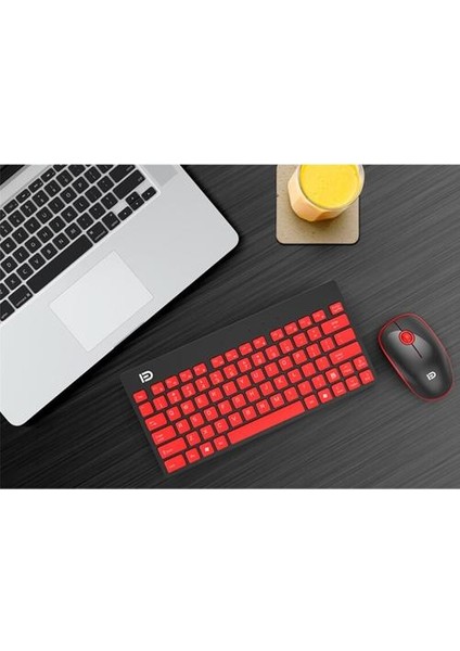 Qwert Kablosuz Ince Taşınabilir Mini Sessiz Klavye Tablet Dizüstü Için Ipad Desteği Ios Android Telefon Klavye Mouse Combo Multimedya Seti | Klavyeler (Yurt Dışından)