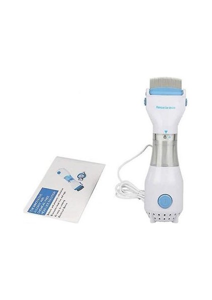 Elektrikli Lice Catcher Pet Saç Temizleyici Çok Fonksiyonlu Fiziksel Lice Yumurta Tarak Pet (Ingıltere Fişi) (Yurt Dışından)