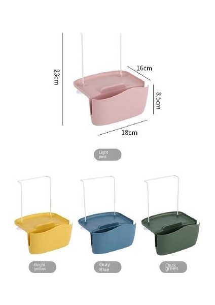 Sünger Bulaşık Tahliye Rafı Için Uygun Musluk Için Lavabo ile Plastik Tahliye Rafı (Yurt Dışından)