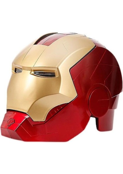 Avengers 1:1 Demir Adam Elektrikli Kask Cosplay Maske Çocuklar Yetişkin Aydınlık Maske Parti Hediye (Yurt Dışından)