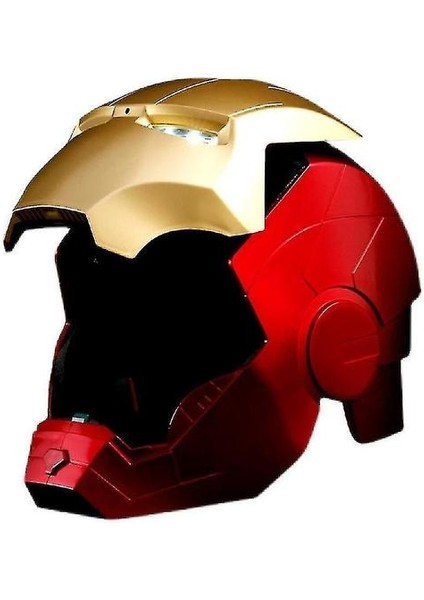 Avengers 1:1 Demir Adam Elektrikli Kask Cosplay Maske Çocuklar Yetişkin Aydınlık Maske Parti Hediye (Yurt Dışından)