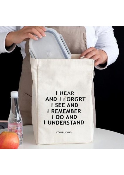 Tuval Öğle Yemeği Çanta Kadın Taşınabilir Fonksiyonel Şerit Yalıtımlı Termal Gıda Piknik Çocuklar Soğutucu Kutusu (Yurt Dışından) modelleri