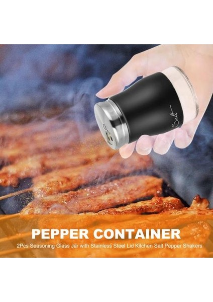 2 Adet Paslanmaz Çelik Kapak Baharat Şişe Biber Tuzlu Çalkalayıcı Mutfak Baharat Çalkalayıcı Mutfak Tedarik | Tuz Domuzları, Mahzenler ve Amp;sunucular (Yurt Dışından) fırsatları