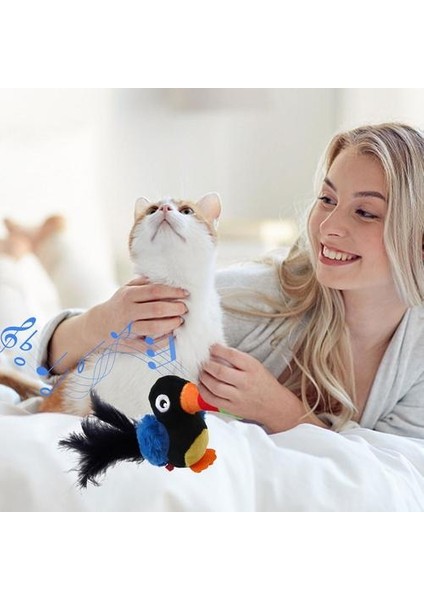Otomatik Sondaj Papağan Kuş Oyuncak Interaktif Elektronik Kedi Oyuncak Yumuşak Bite Dayanıklı Ilginç Çiğneme Oyuncaklar Pet Malzemeleri | (Yurt Dışından) fırsatları