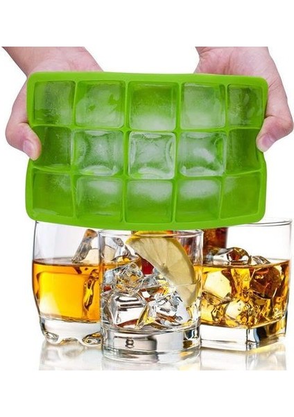 4pcs/set 15 Izgara Silikon Buz Tepsisi, Gıda Sınıfı Malzeme, Dıy Her Türlü Buz Küpü, Yüksek Sıcaklık Direnci, Kolay Demul (Yurt Dışından) fırsatları