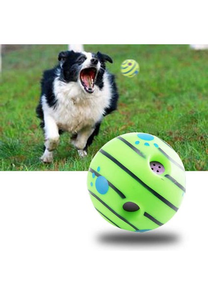 15 cm Wobble Wag Giggle Ball Köpek Oyna Eğitim Pet Oyuncak Komik Sesli (Yurt Dışından) fiyatları