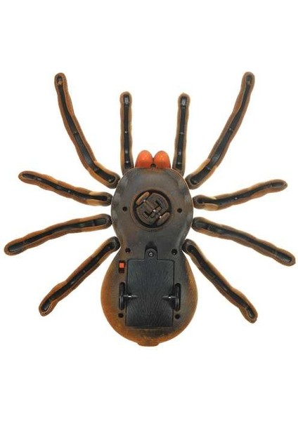 Elektronik Pet Uzaktan Kumanda Simülasyonu Tarantula Gözler Parlatıcı Akıllı Siyah Örümcek Cadılar Bayramı Rc Tricky Prank Korkunç Oyuncak Hediye | Gags ve Amp; Amp;pratik Şakalar (Yurt Dışından)