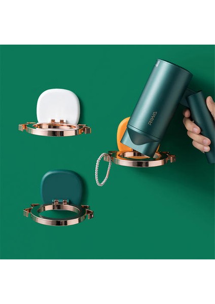 Abs (Elektrokaplama) + Pp Saç Kurutucu Rafı, Iz Yok ve Yumuşma Yok, Banyo Çok Fonksiyonlu Katlanabilir Saç Kurutucu Rafı Için Uygun (Yurt Dışından)