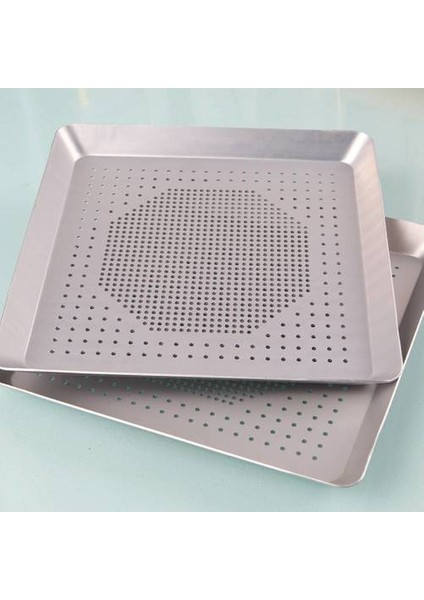 Square Punch Pizza Pan, Ev Pişirme Tavası, Evde Ekmek Tavası (Yurt Dışından) fiyatları