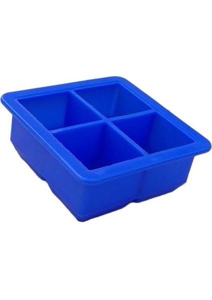 Silikon Buz Kutusu 4 Kaplamalı Bölümler Büyük Buz Küpü Kalıp (Yurt Dışından)