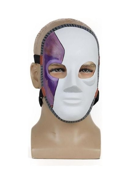 Sally Face Lateks Maske Cadılar Bayramı Cosplay Sahne (Yurt Dışından)