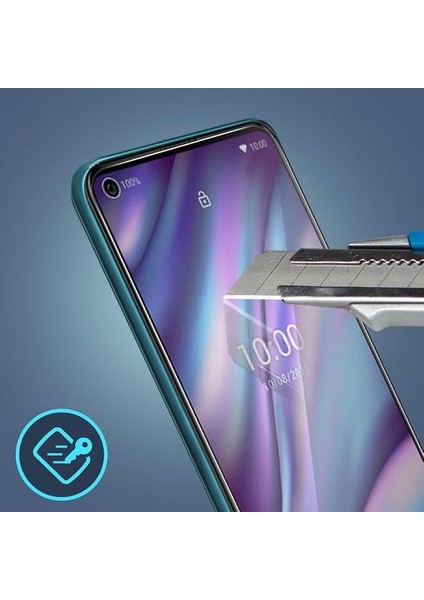 Ekran Koruyucu Wiko View 5/5 Artı 9h Anti-Parmak Izi Temperli Cam - Net (Şeffaf) (Yurt Dışından)