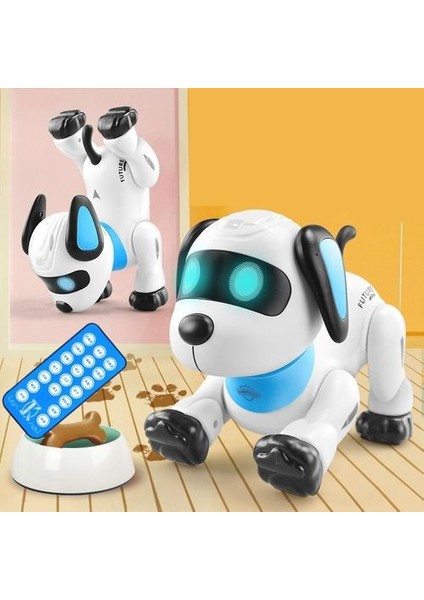 Uzaktan Kumanda Köpek Rc Robotik Stunt Yavru Ses Kontrol Elektronik Evcil Hayvanlar Dans Robot Programlanabilir Pet Çocuk Oyuncakları | Rc Robotlar ve Amp;hayvanlar (Yurt Dışından)