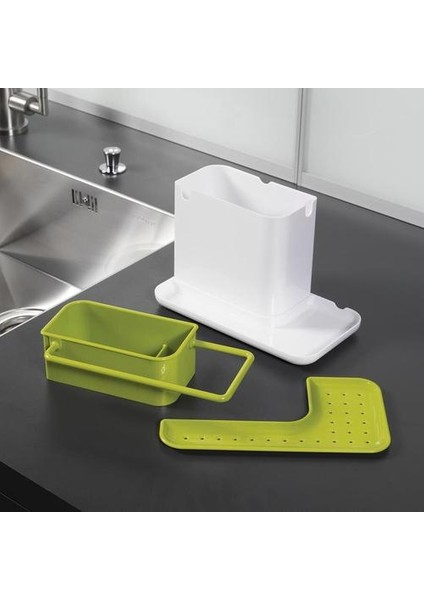 Caddy Lavabo Alan Organizatörü - Beyaz/yeşil (Yurt Dışından) modelleri