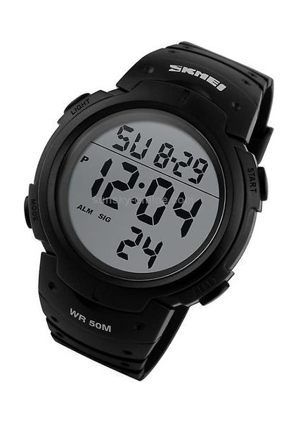 Skmei 1068 Men Waterproof Outdoor Sports Digital Watch Student Fashion Watch (Yurt Dışından)