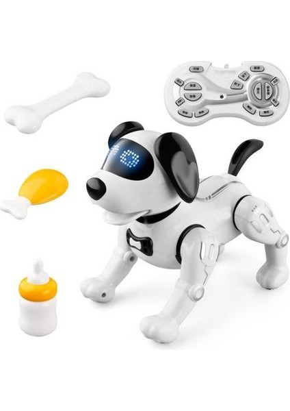 Akıllı Uzaktan Kumanda Robot Köpek Çocuk Erken Eğitici Oyuncak Ebeveyn Çocuk Bulmaca Etkileşimi Elektronik Pet Sing Köpek Kid Hediye | Elektronik Evcil Hayvanlar (Yurt Dışından)