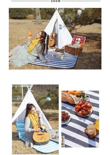 Piknik Mat Dış Piknik Bezi Piknik Mat Rüzgar Su Geçirmez Alan Kampı Campingv (Yurt Dışından) fırsatları