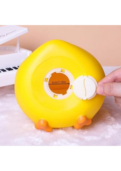 Sevimli Ördek Şeklinde Kumbara Dayanıklı Para Kutusu Tasarruf Sağlayabilir ve Amp;coin Güvenli Kasa Alıcı Süsler (14 * 13.5 * 16.5 Cm) (Yurt Dışından)