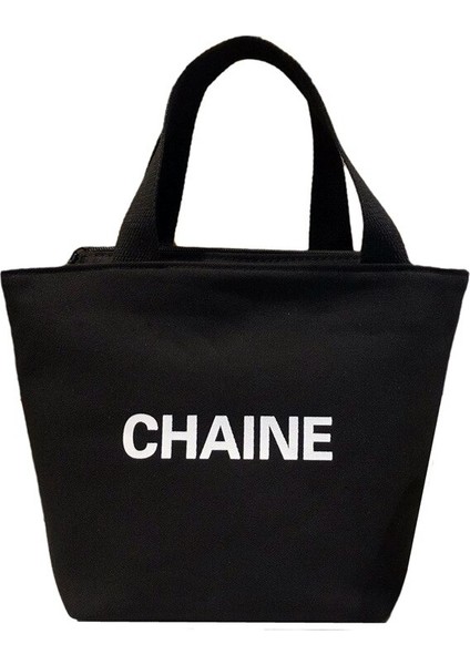 Lüks Öğle Yemeği Çantası Tuval Öğle Yemeği Kutusu Piknik Tote Pamuklu Bez Küçük Çanta Kılıfı Yemeği Konteyner Bayanlar Için Gıda Saklama Torbaları | Öğle Yemeği Çantalar (Yurt Dışından)