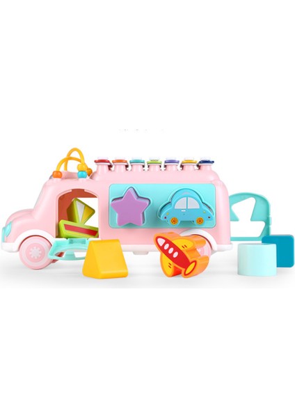 Bebek Müzik Otobüs Oyuncakları Sıralama Yuvalama Istifleme Oyuncaklar Çocuk Için Renk Şekli Bilişsel Eğitim Vurma Enstrüman Oyuncak | Diecasts & Amp;oyuncak Araçlar (Yurt Dışından) fırsatları