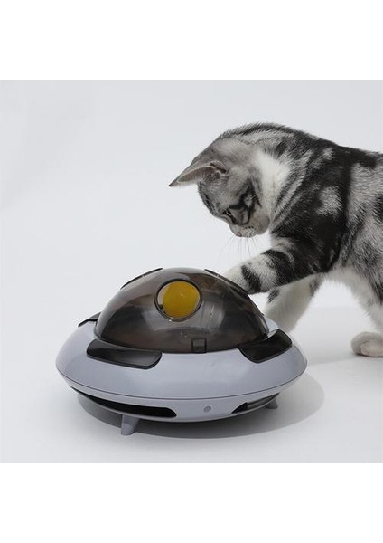3 1 Kedi Oyuncak Dönen Tüy Elektronik Kedi Oyuncak Akıllı Otomatik Ufo Interaktif Oyuncak Parça Flash Top Oyuncak | Kedi Oyuncakları (Yurt Dışından) fiyatları